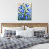 Bluebells Weide Canvas Afdruk (Insitu (Slaapkamer))
