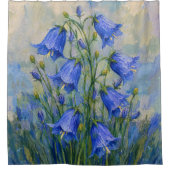 Bluebells weide douchegordijn (Voorkant)