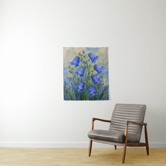Bluebells Weide Wandkleed (In situ)