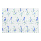 Bluebells Witte Standaard Kussenhoes (Achterkant)