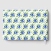 Blueberries and Foliage Birthday Gastenboek (Achterkant)