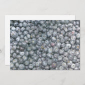 Blueberries Art Kaart (Voorkant / Achterkant)
