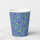 Blueberries Berry Sweet Baby shower Papieren Bekers (Voorkant)