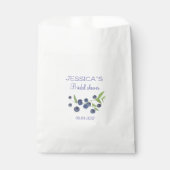 Blueberries Blueberry Fruits Vrijgezellenfeest Par Bedankzakje (Voorkant)