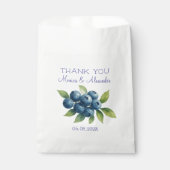 Blueberries Blueberry Fruits Wedding Thank you  Bedankzakje (Voorkant)