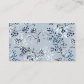 Blueberries Luier Raffle Behuizing Kaart (Achterkant)