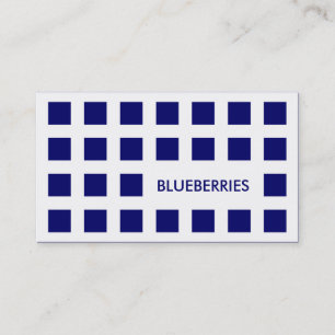 BLUEBERRIES (mod-vierkanten) Visitekaartje