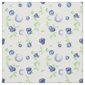 Blueberries Pattern Fabric Stof (Swatch)
