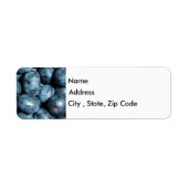 Blueberries retouradres label (Voorkant)