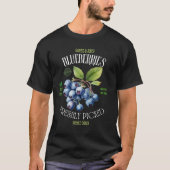 Blueberries T-shirt (Voorkant)