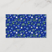 Blueberries with Foliage Wedding A Note On Gifts Informatiekaartje (Achterkant)