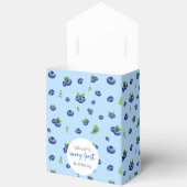 Blueberry 1e verjaardag Berry eerste Bedankdoosjes (Open)