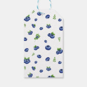 Blueberry 1e verjaardag Berry eerste Cadeaulabel (Achterkant)