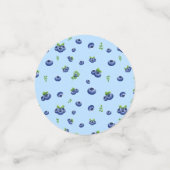 Blueberry 1e verjaardag Berry eerste Confetti (Kleine voorkant)