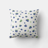 Blueberry 1e verjaardag Berry eerste Kussen (Achterkant)