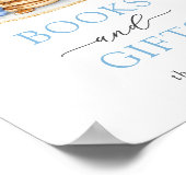 Blueberry Baby Brunch Boeken en geschenken Poster (Hoek)