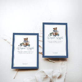 Blueberry Beer Baby Boy Douche Luier Raffle Informatiekaartje