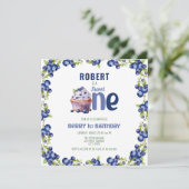 Blueberry Berry Eerste 1e Verjaardag (Staand voorkant)