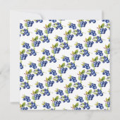 Blueberry Berry Eerste 1e Verjaardag (Achterkant)