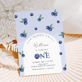 Blueberry Berry lieve jongen eerste verjaardag Kaart