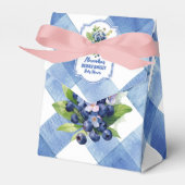 Blueberry Berry Sweet Baby shower Bedankdoosjes (Voorkant Zijde)