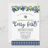 Blueberry, Berry's eerste verjaardagsfeestje Kaart (Voorkant)