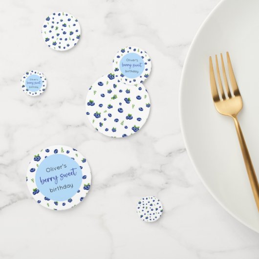 Blueberry Birthday Berry Sweet Confetti (Groep)