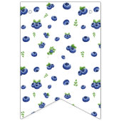 Blueberry Birthday Berry Sweet Foto Vlaggetjes (Eerste vlag)