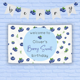 Blueberry Birthday Berry Sweet Spandoek