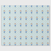 Blueberry Birthday Cadeaupapier (Vlak)