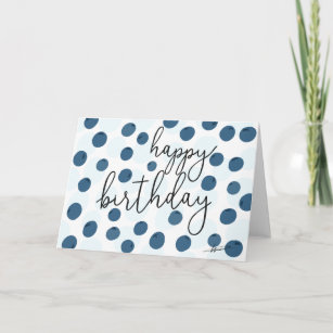 Blueberry Birthday Card Kaart