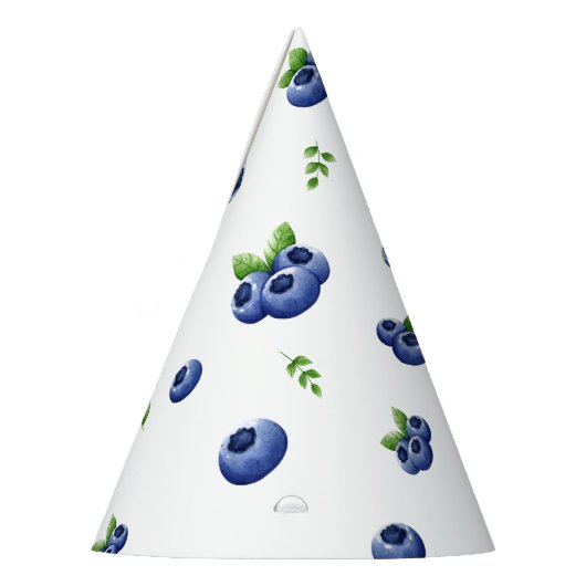 Blueberry Birthday Feesthoedjes (Links)