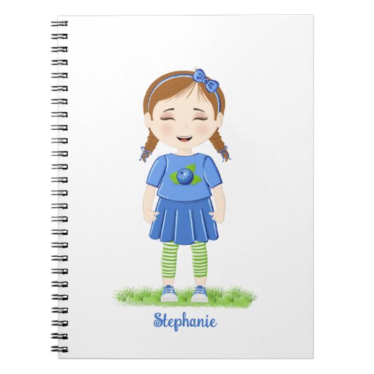 Blueberry Birthday Notitieboek (Voorkant)