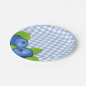 Blueberry Birthday Papieren Bordje (Gekanteld)
