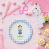 Blueberry Birthday Papieren Bordje (Feest)