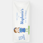 Blueberry Birthday Spandoek (Verticaal)