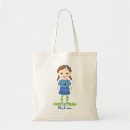 Blueberry Birthday Tote Bag (Voorkant)
