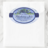 Blueberry bliklabel 3a ovale sticker (Tas)