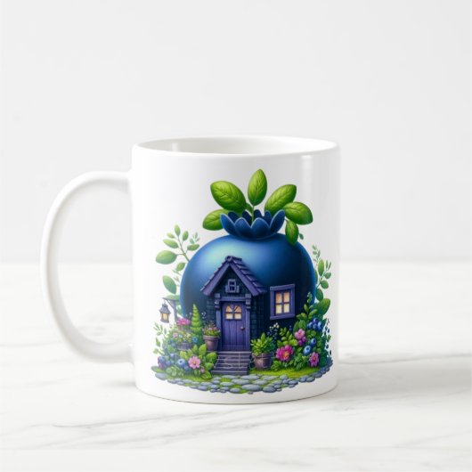 Blueberry Bliss Coffee Cup Koffiemok (Links)