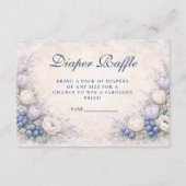 Blueberry Blossom Garden Diapper Raffle Informatiekaartje (Voorkant)
