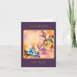 Blueberry Botanical Greeting Card Series Notitiekaartje