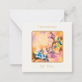 Blueberry Botanical Greeting Card Series Notitiekaartje