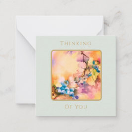 Blueberry Botanical Greeting Card Series Notitiekaartje