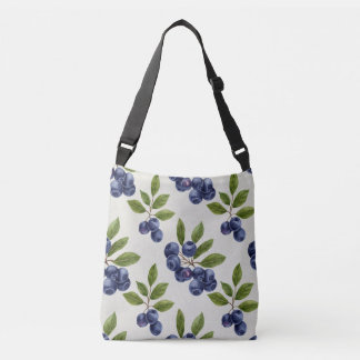 Blueberry Botanical Naadloos Crossbody Tas