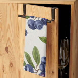  Blueberry Botanical Naadloos Theedoek