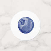 Blueberry boy berry eerste verjaardagsfeestje conf confetti (Kleine voorkant)