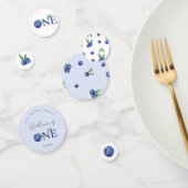 Blueberry boy berry eerste verjaardagsfeestje conf confetti (Groep)