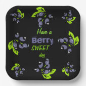 Blueberry Brunch Bord (Voorkant)