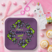 Blueberry Brunch Papieren Bordje (Feest)