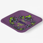 Blueberry Brunch Papieren Bordje (Gebogen)